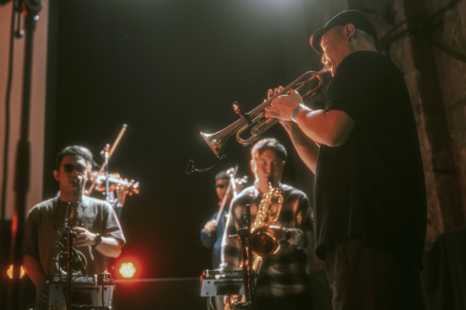 Omnipotent Youth Society on stage in Berlin